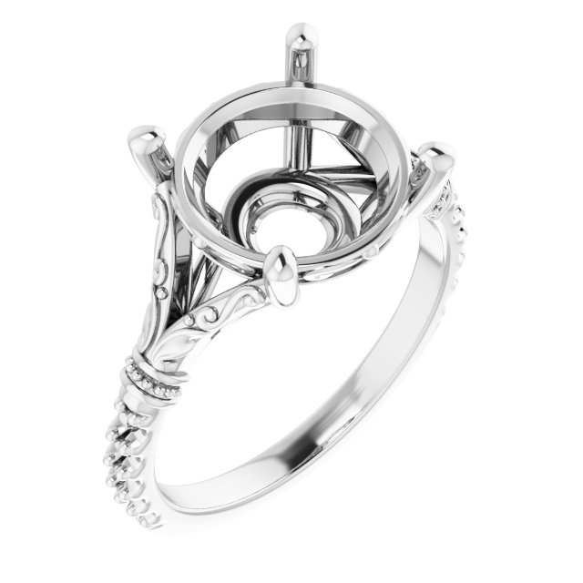 Sculptural Engagement Ring