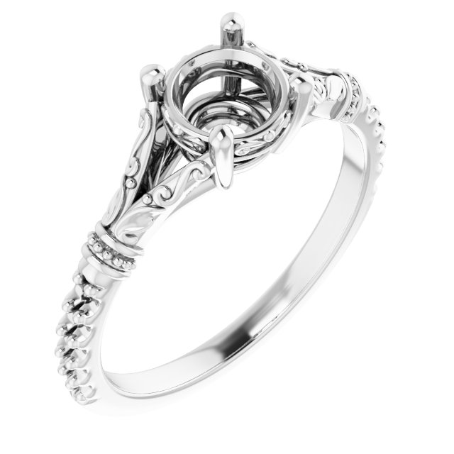 Sculptural Engagement Ring