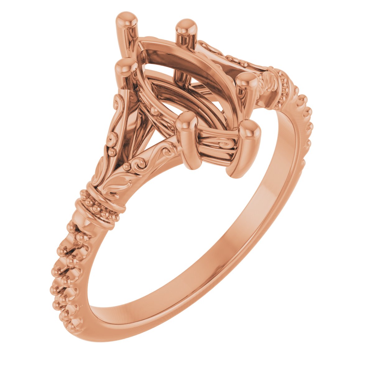 Sculptural Engagement Ring