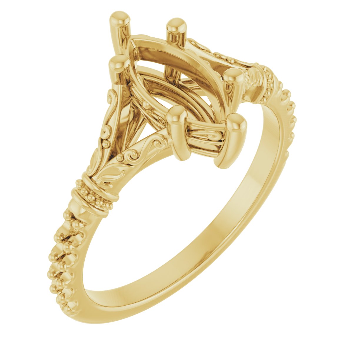 Sculptural Engagement Ring