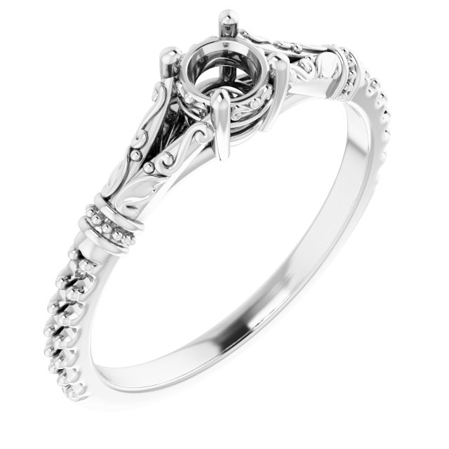 Sculptural Engagement Ring