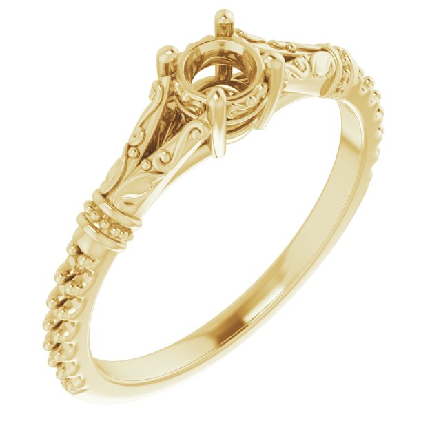 Sculptural Engagement Ring