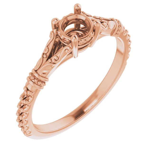 Sculptural Engagement Ring