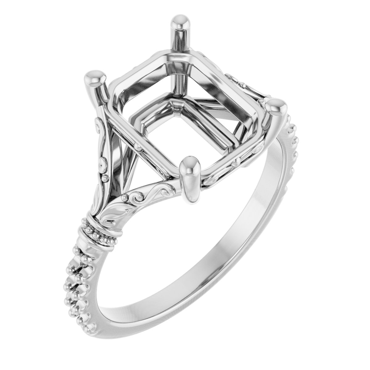 Sculptural Engagement Ring