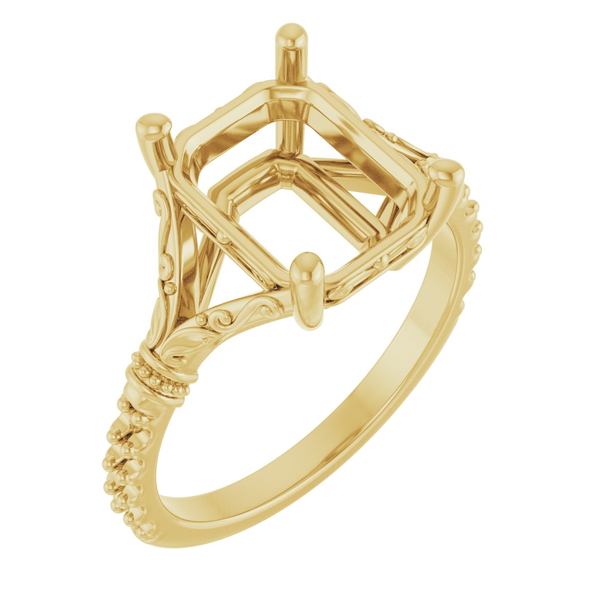Sculptural Engagement Ring