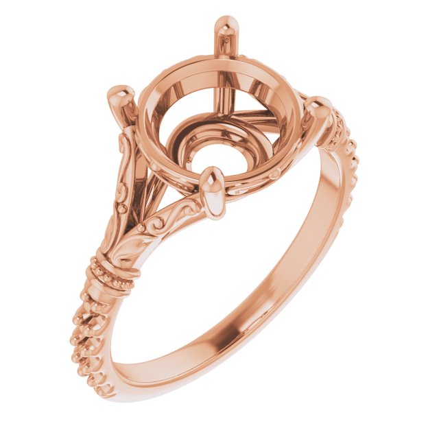 Sculptural Engagement Ring