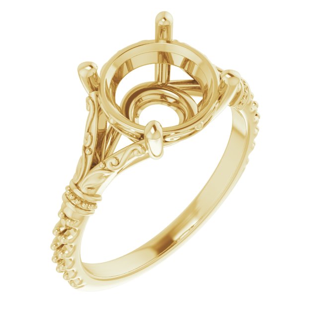 Sculptural Engagement Ring