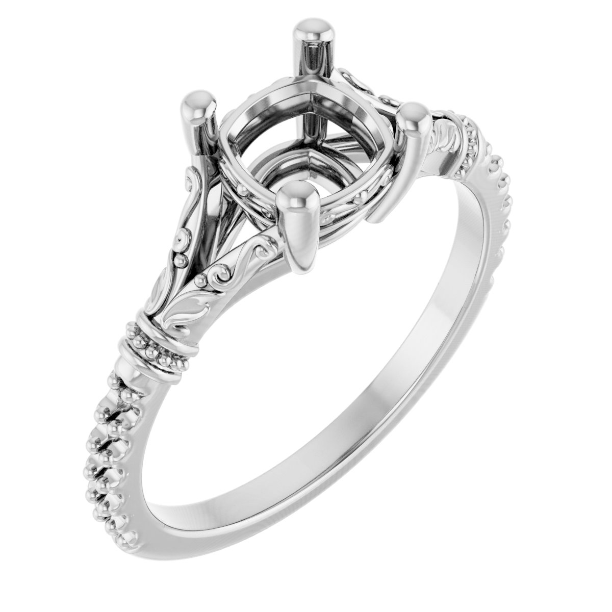 Sculptural Engagement Ring