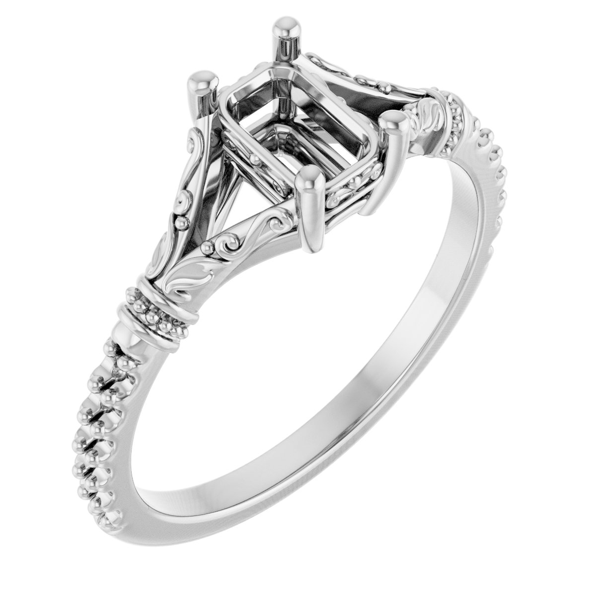 Sculptural Engagement Ring