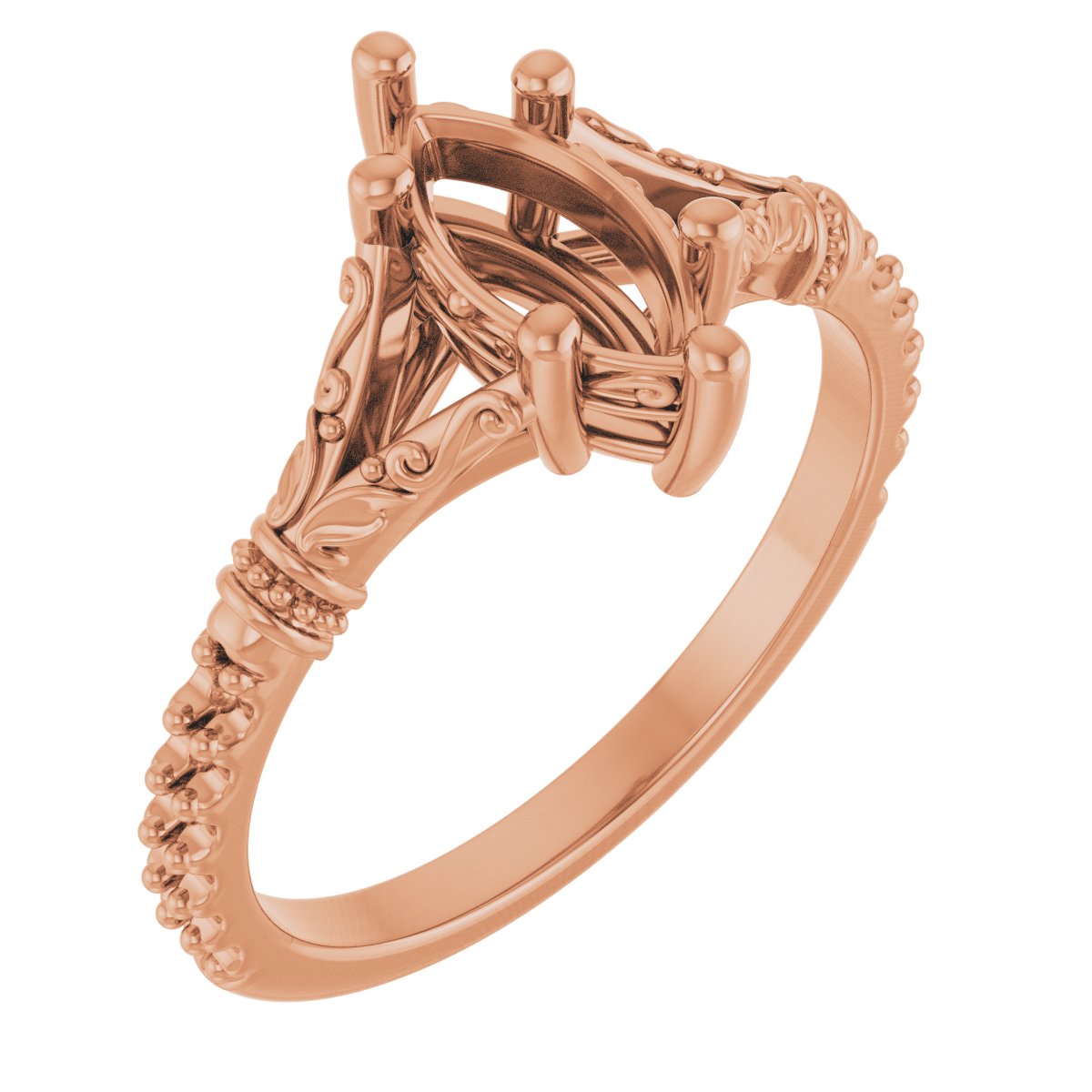 Sculptural Engagement Ring