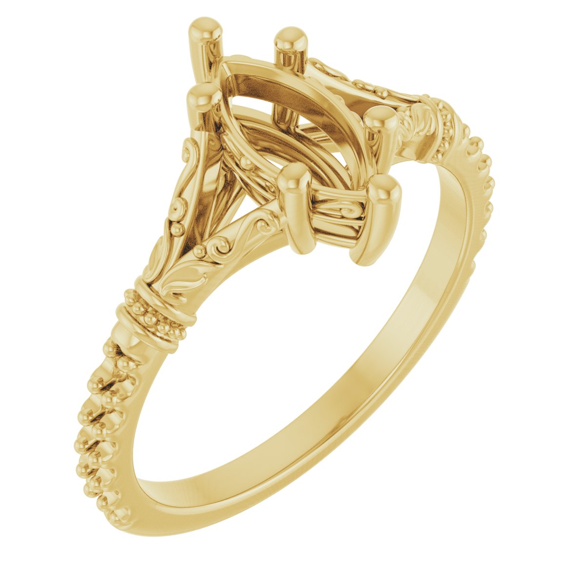Sculptural Engagement Ring