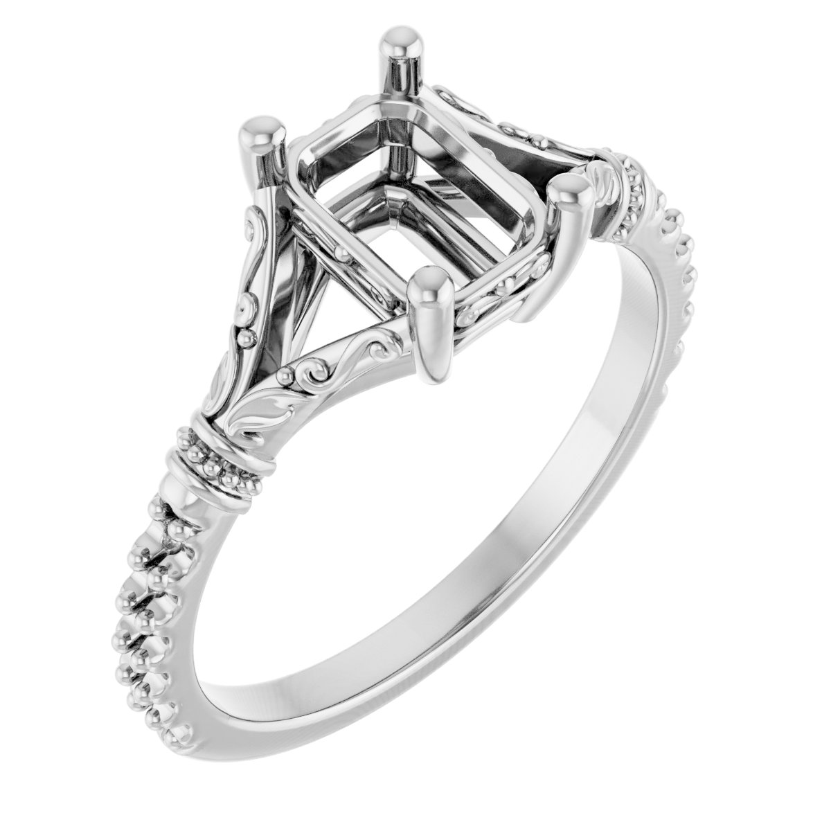 Sculptural Engagement Ring