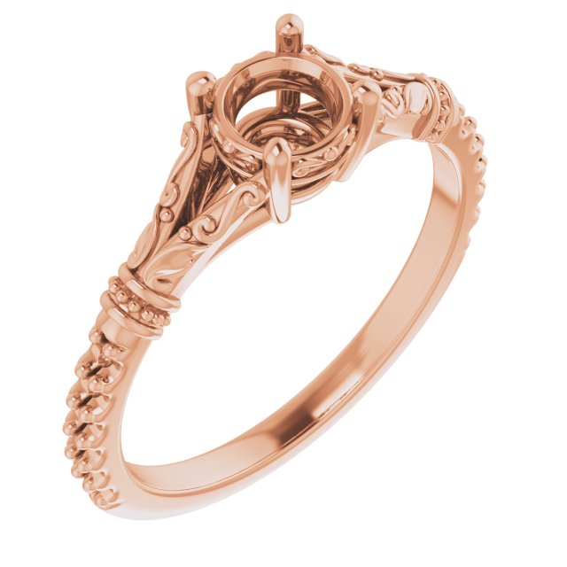 Sculptural Engagement Ring