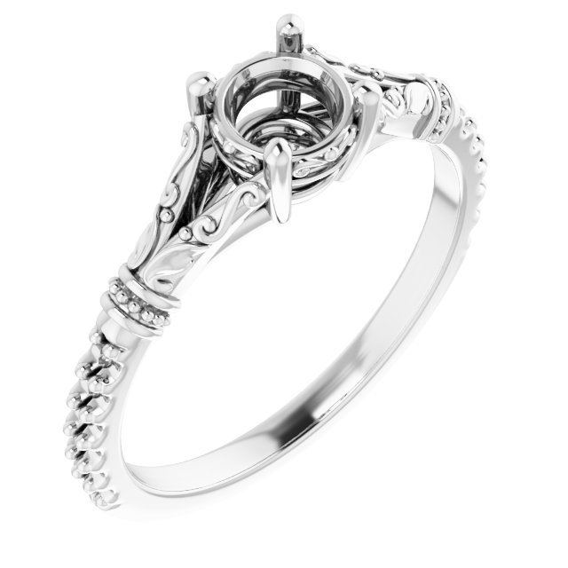 Sculptural Engagement Ring