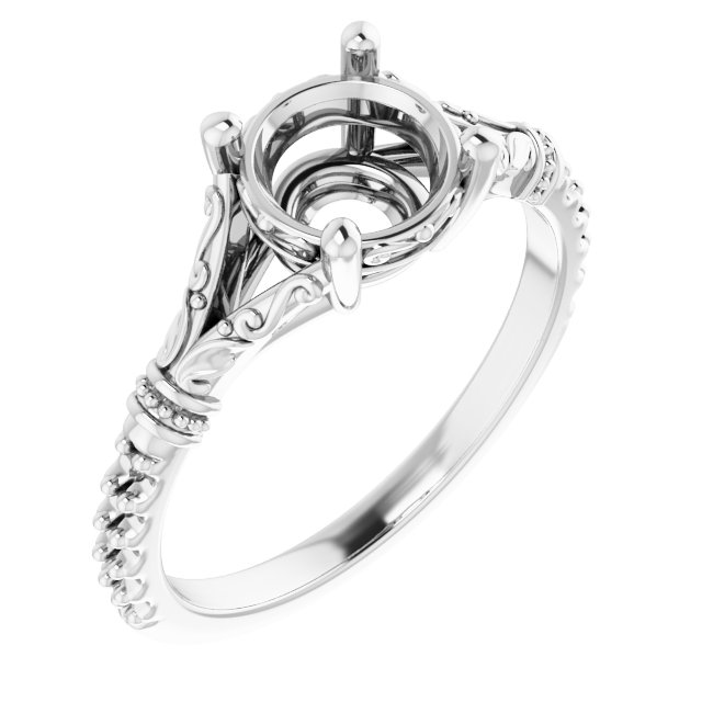 Sculptural Engagement Ring