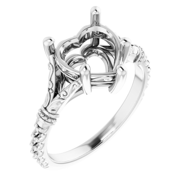 Sculptural Engagement Ring