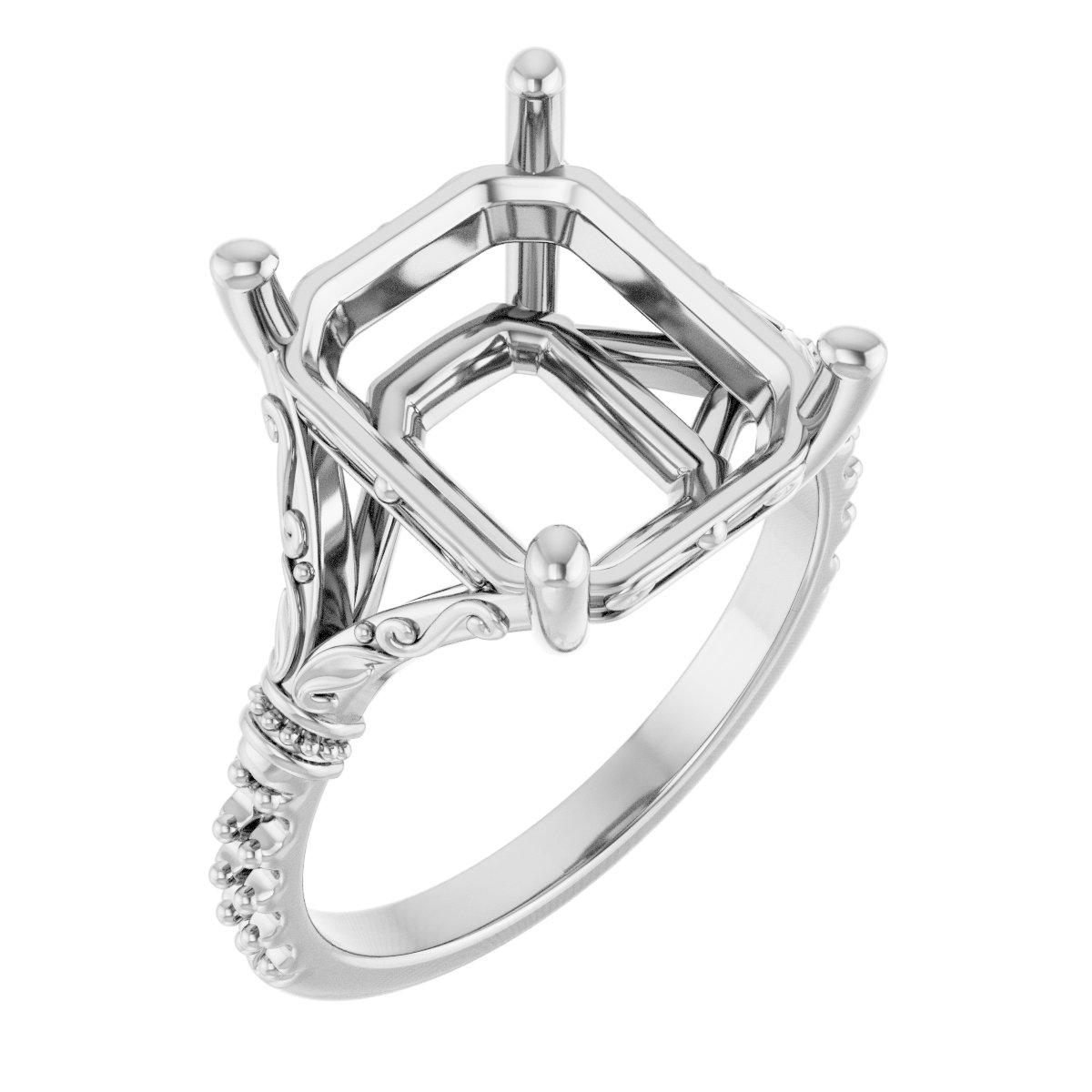 Sculptural Engagement Ring