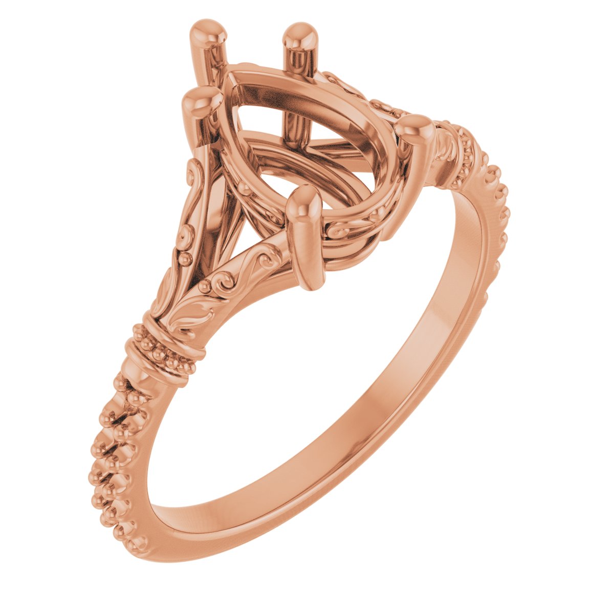 Sculptural Engagement Ring