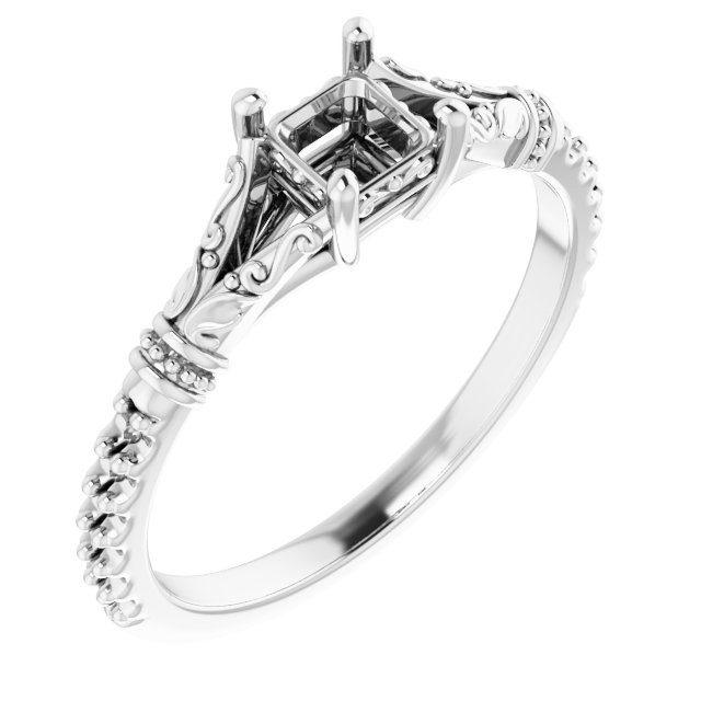 Sculptural Engagement Ring
