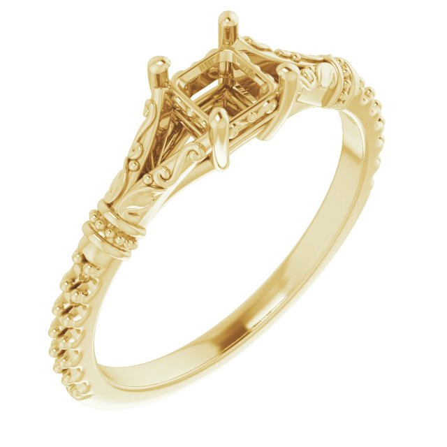 Sculptural Engagement Ring