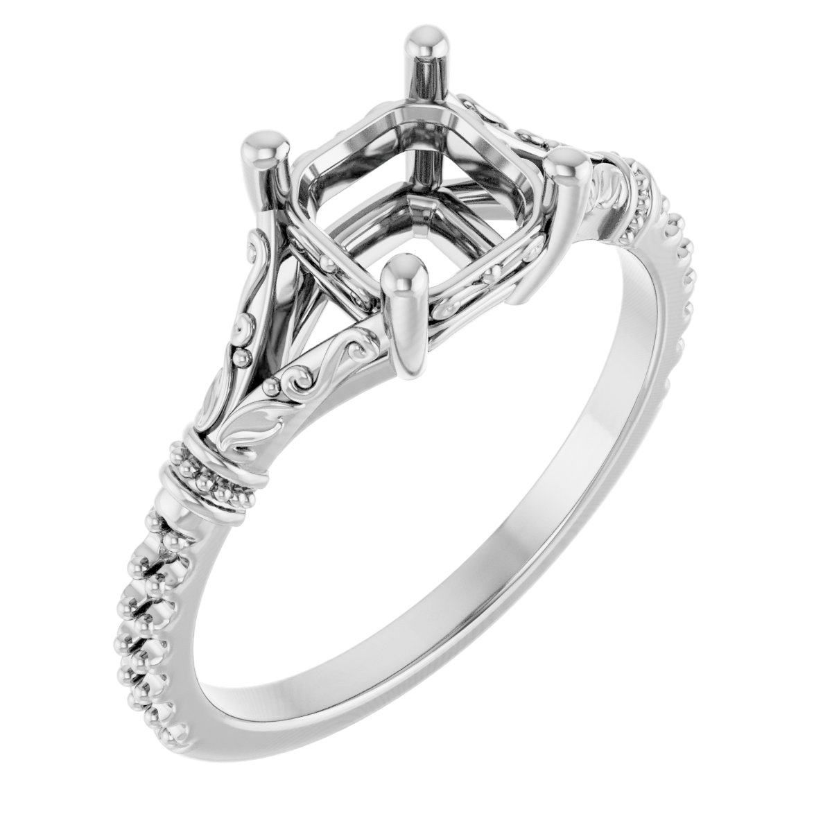 Sculptural Engagement Ring