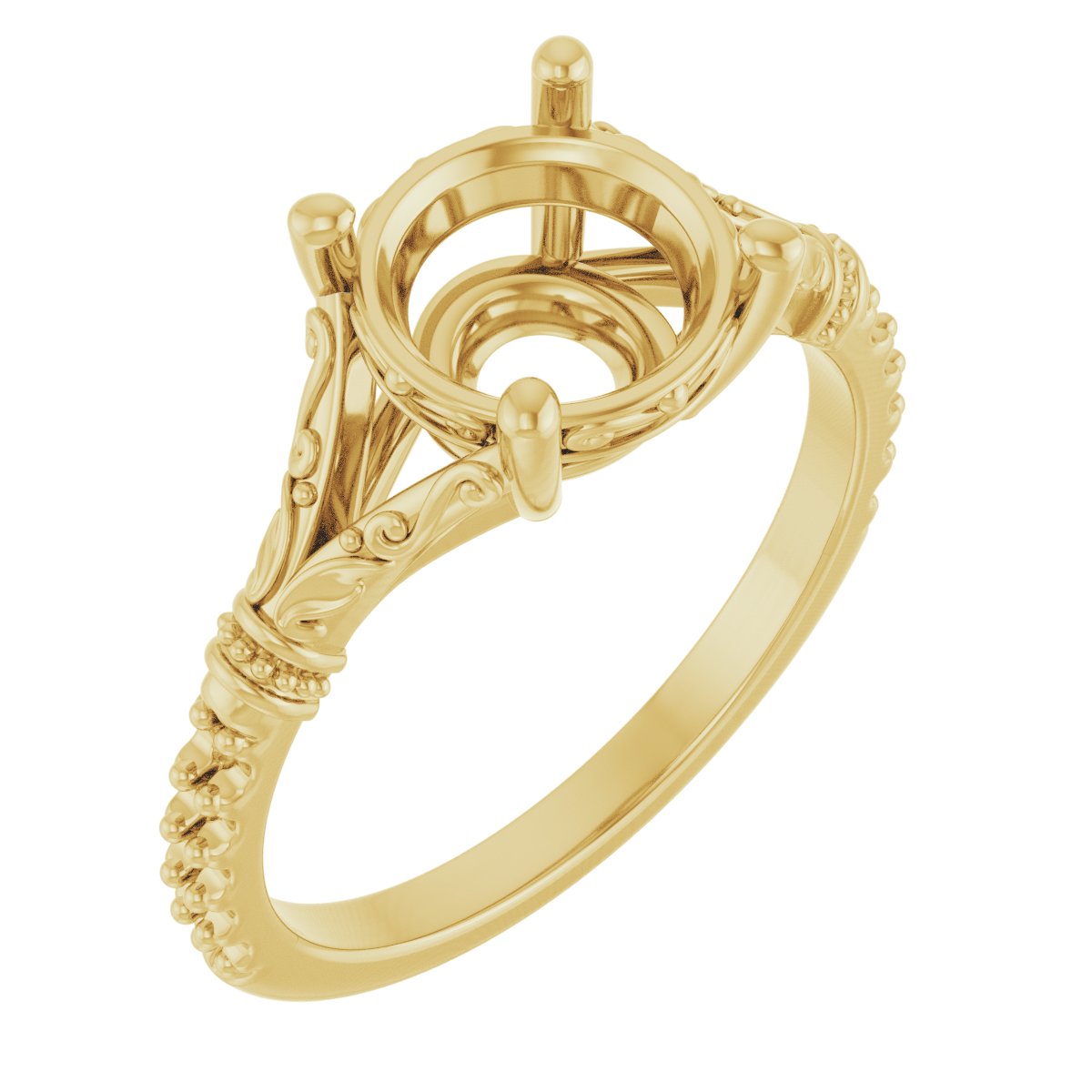 Sculptural Engagement Ring