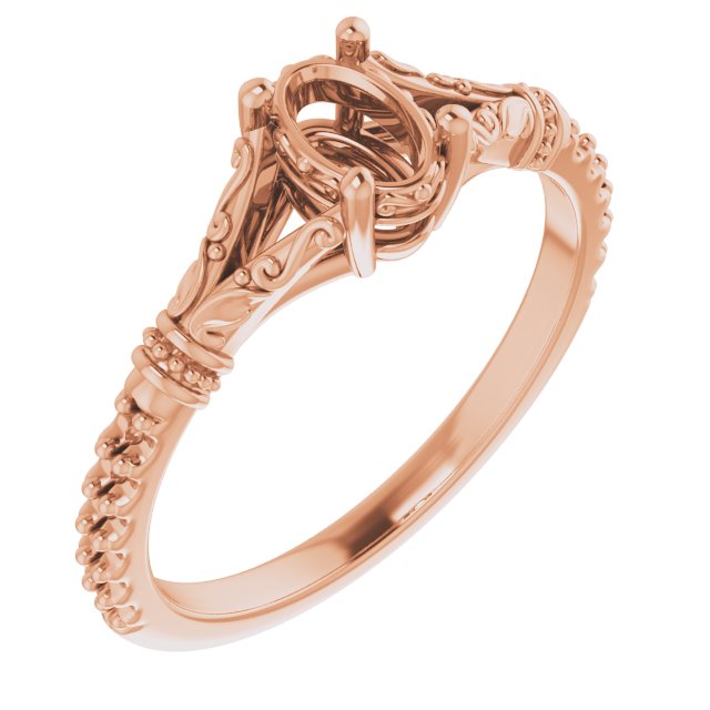 Sculptural Engagement Ring