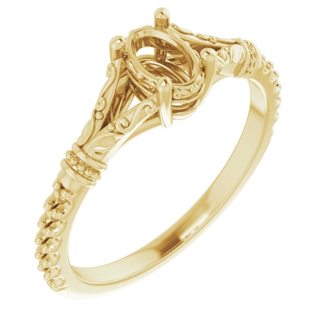 Sculptural Engagement Ring