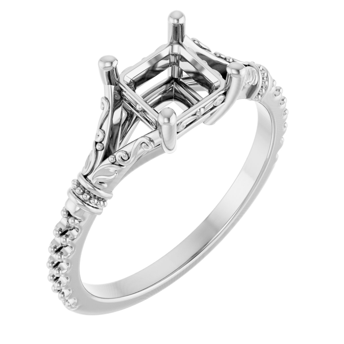 Sculptural Engagement Ring