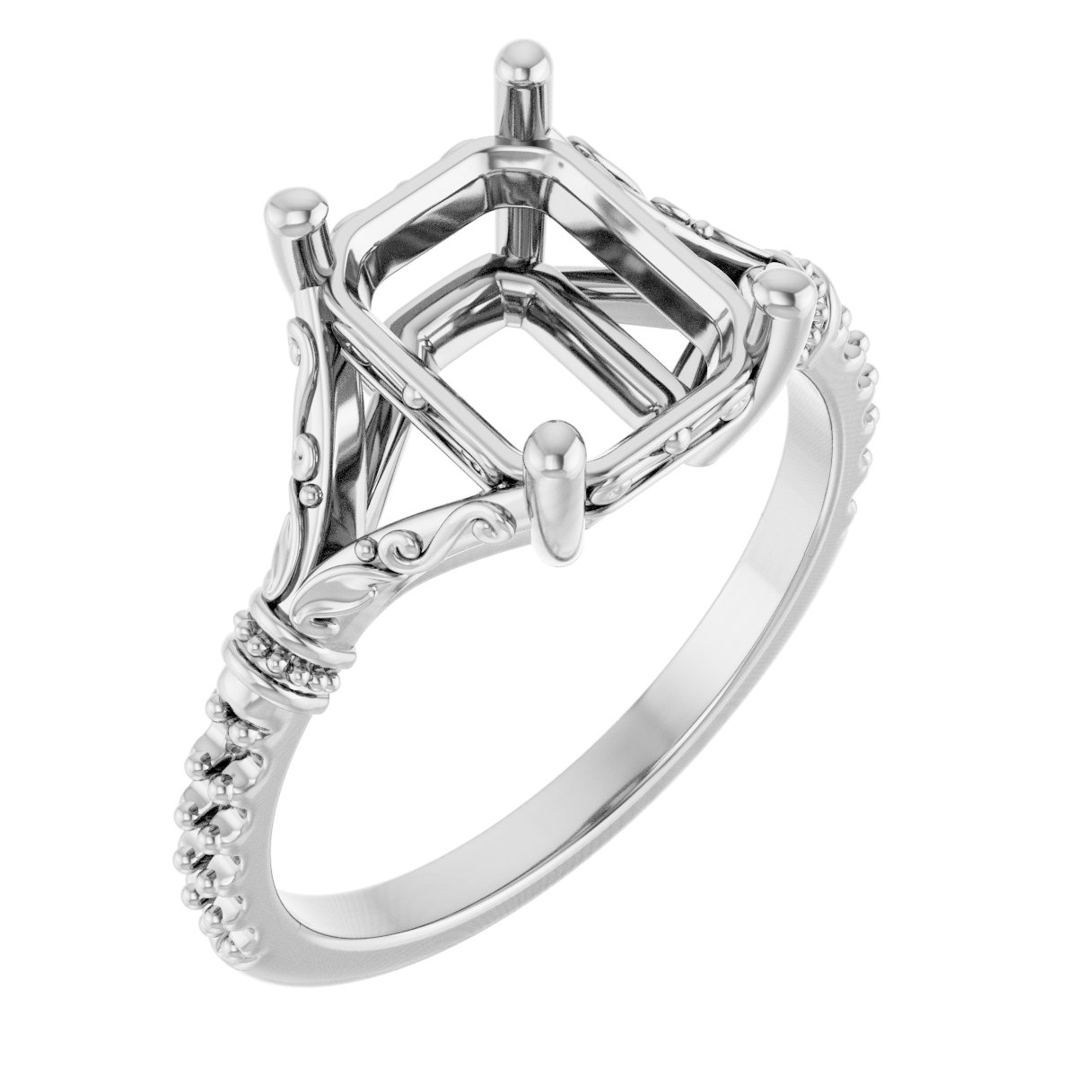 Sculptural Engagement Ring