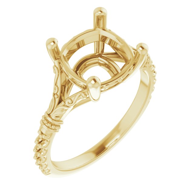 Sculptural Engagement Ring