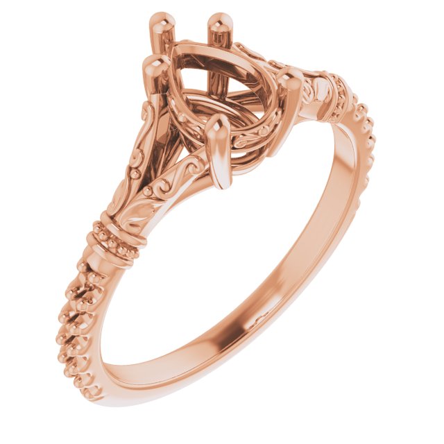 Sculptural Engagement Ring