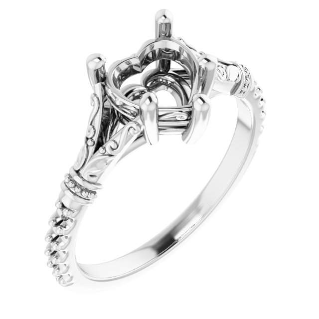 Sculptural Engagement Ring