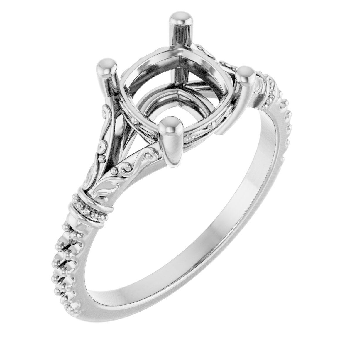 Sculptural Engagement Ring