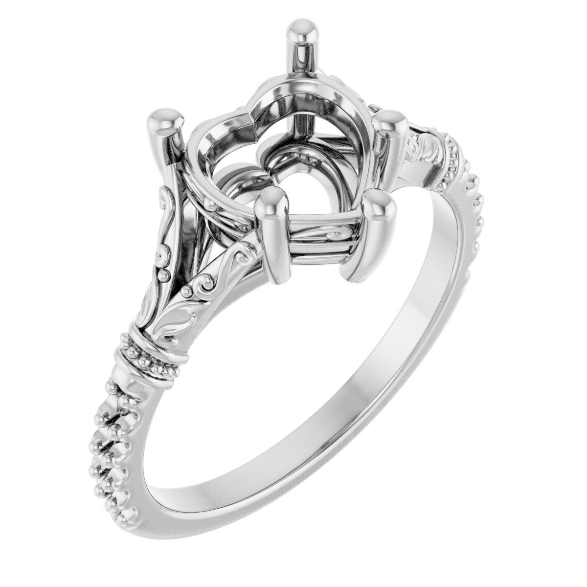 Sculptural Engagement Ring