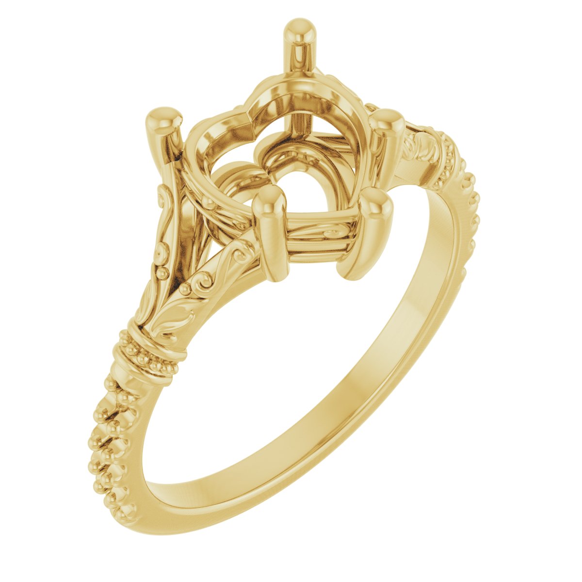 Sculptural Engagement Ring