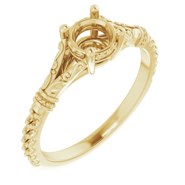 Sculptural Engagement Ring