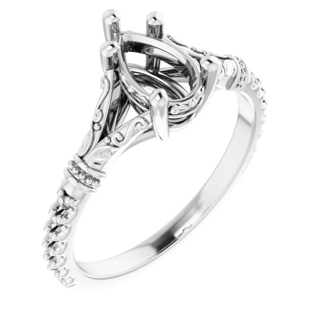 Sculptural Engagement Ring