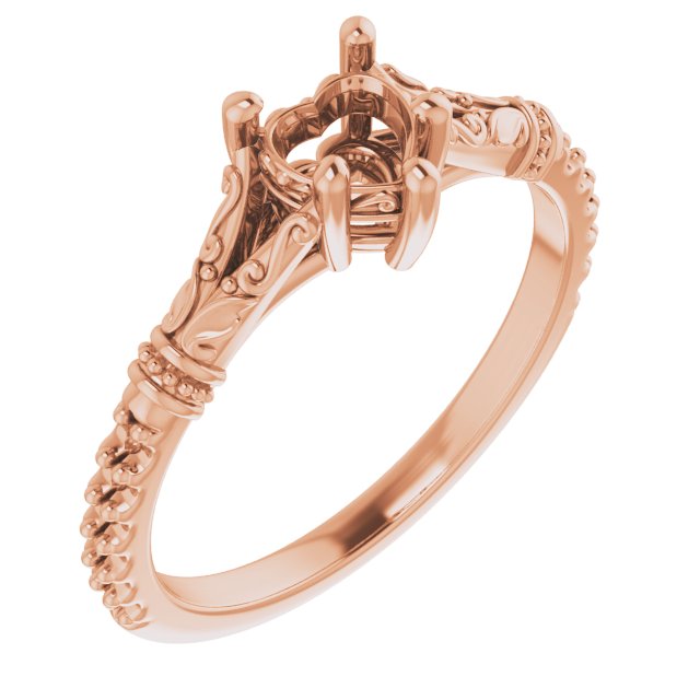 Sculptural Engagement Ring