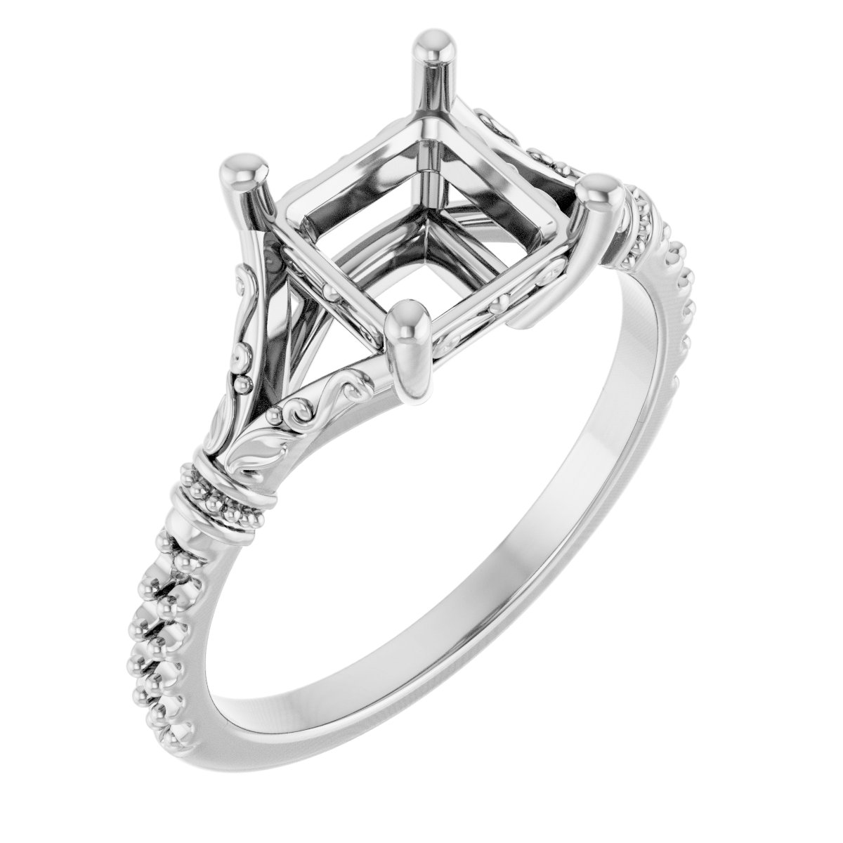 Sculptural Engagement Ring