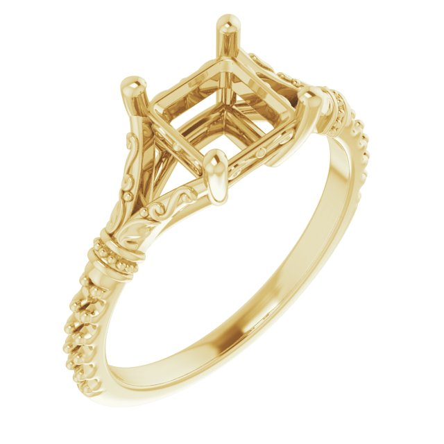 Sculptural Engagement Ring