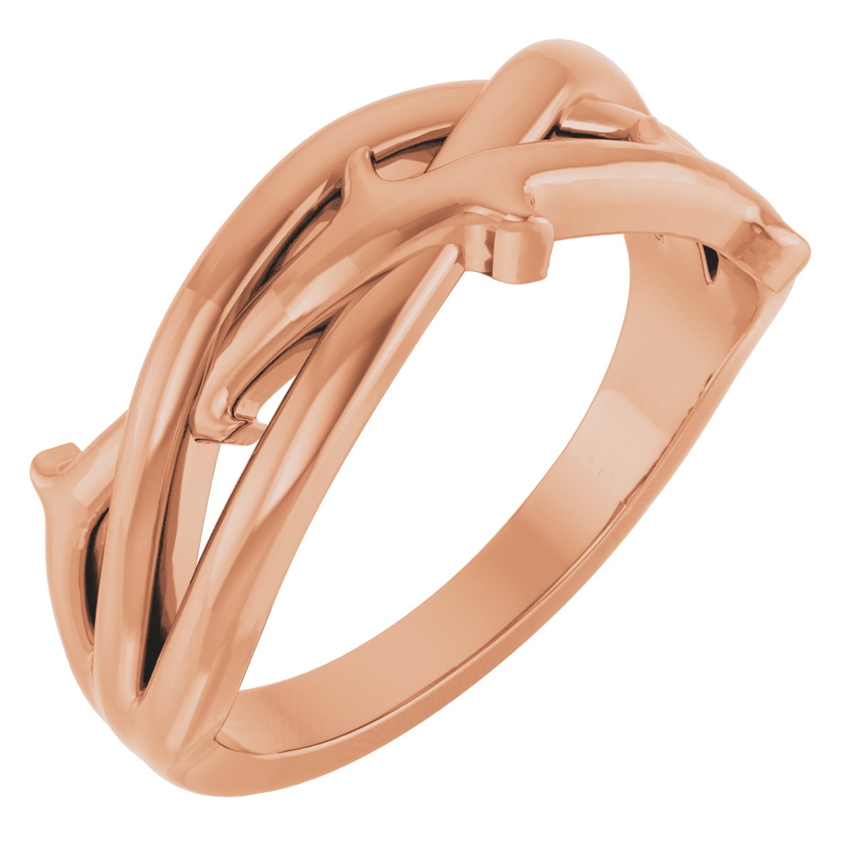 Thorn Criss-Cross Ring