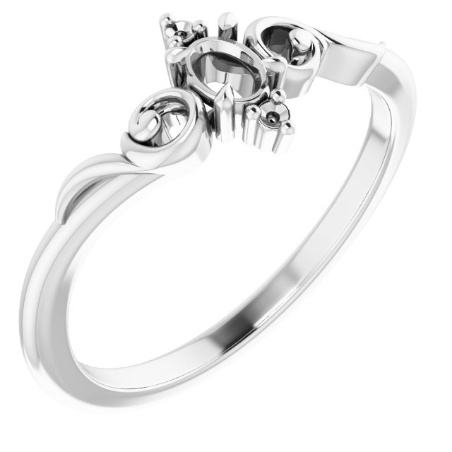 14k White Gold