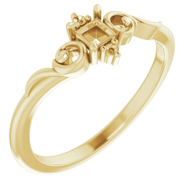 14k Yellow Gold