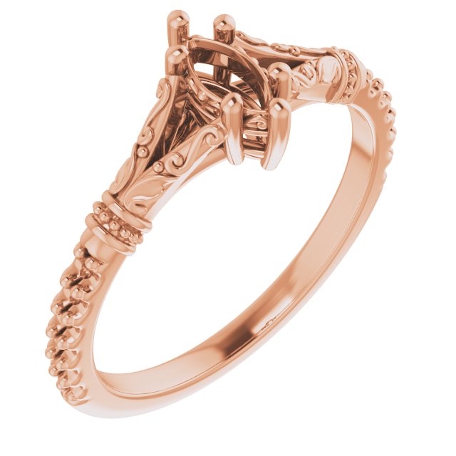 Sculptural Engagement Ring