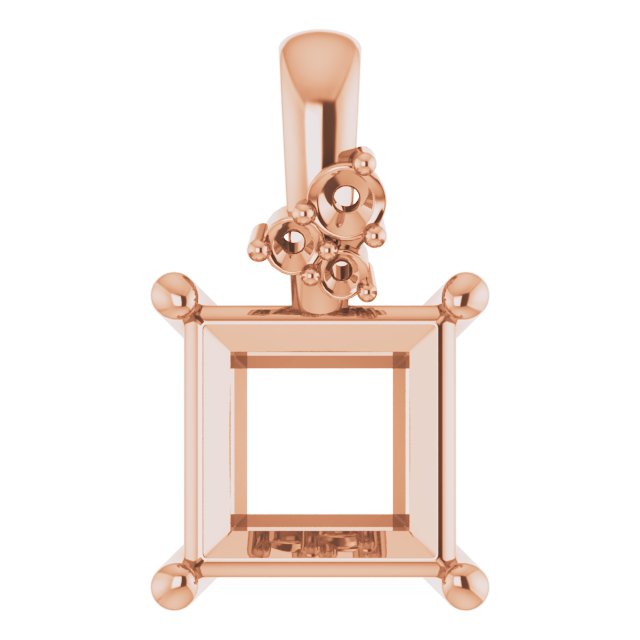 Square Pendant · 7.5mm