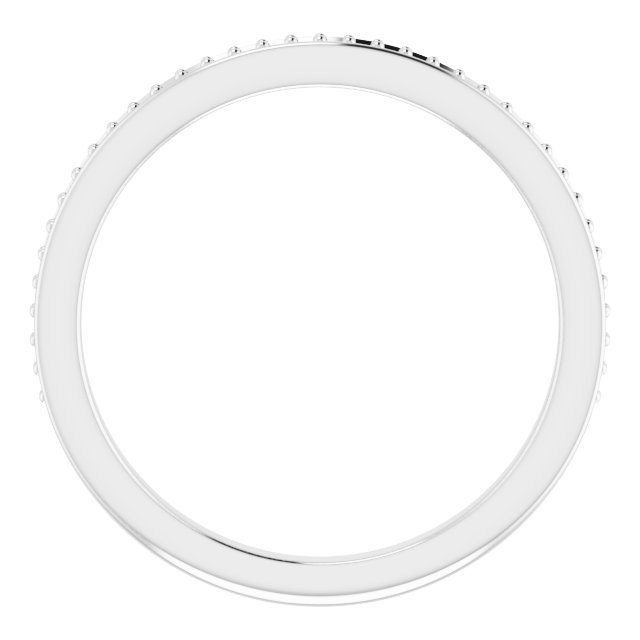 Band Mounting for 8 mm Asscher Ring view 2