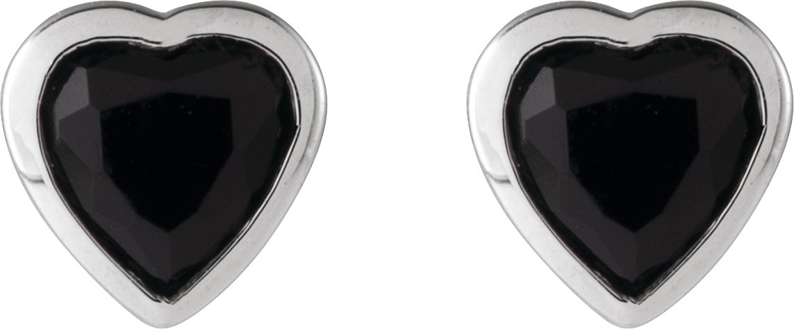 Natural Mozambique Garnet Stud Earrings view 2