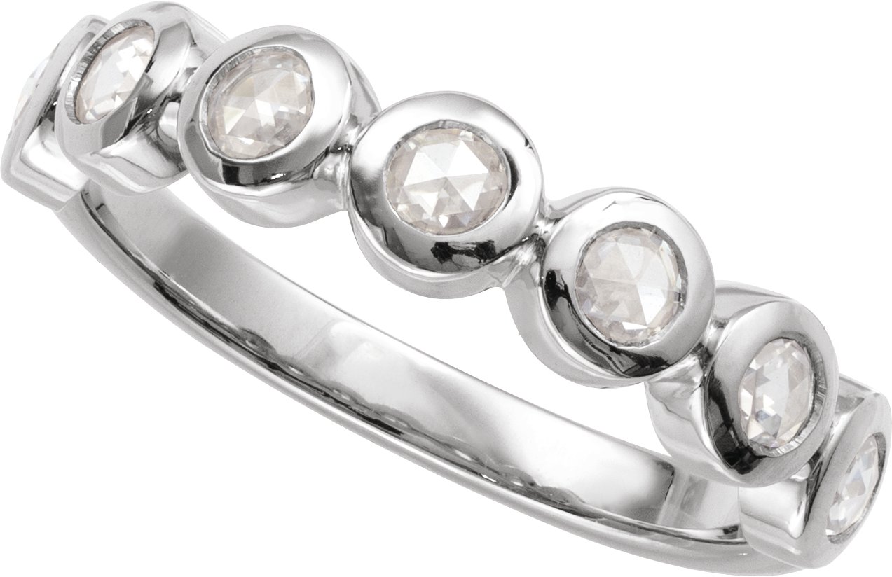 Cabochon Natural Peridot Stackable Ring view 4