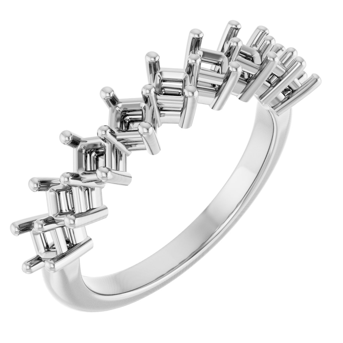Nine-Stone Anniversary Band